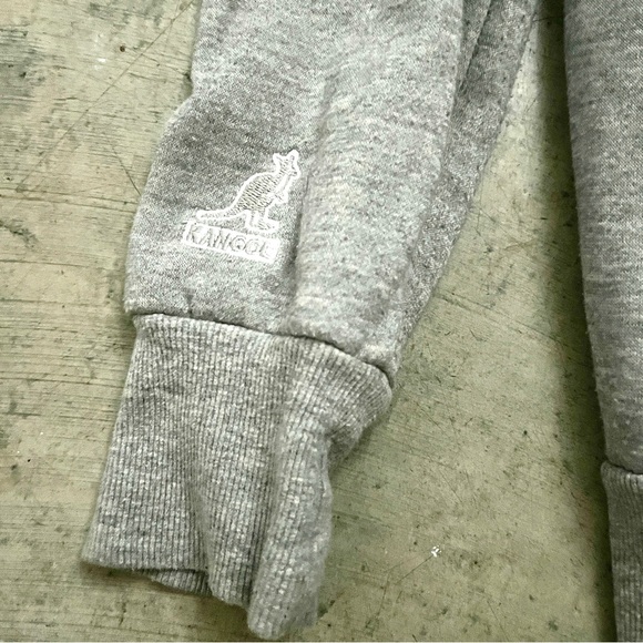 KANGOL grey hoodie size S - Picture 6 of 11